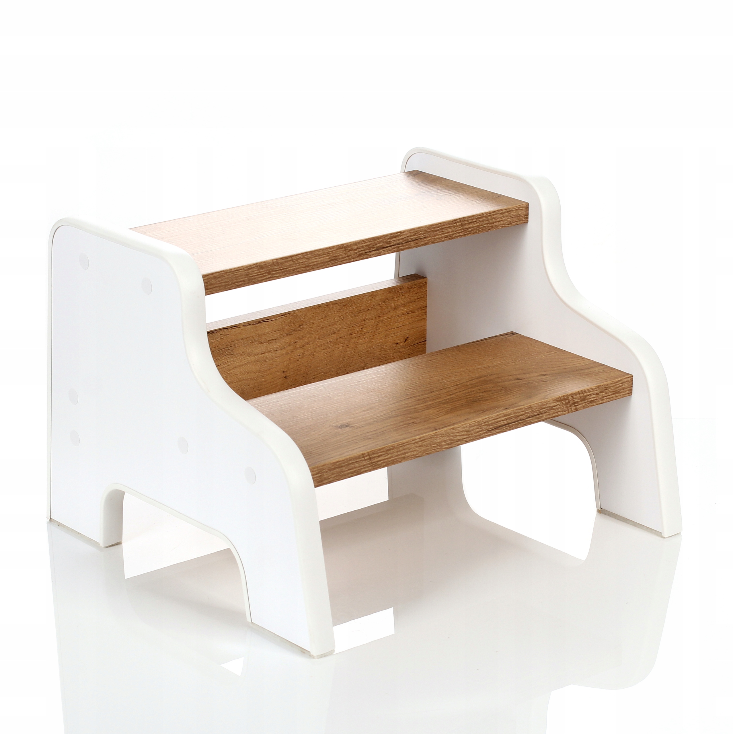 Schodki dla dziecka podest biało - dębowy SC-210 EAN (GTIN) 5904158381231