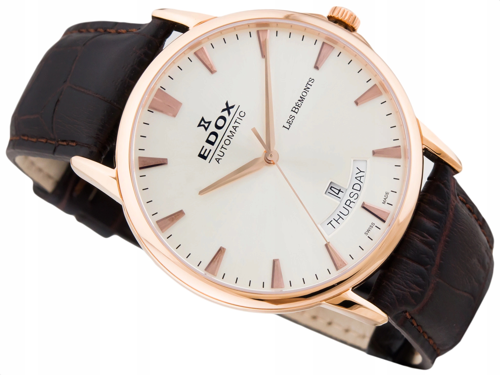 Pánské Hodinky Edox 83015 37R Bir Les Bemonts Data