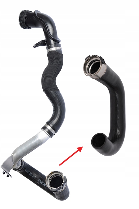 RURA WĄŻ TURBO INTERKULERA OPEL MOKKA X 1.6 CDTI Typ samochodu 4x4/SUV Samochody osobowe