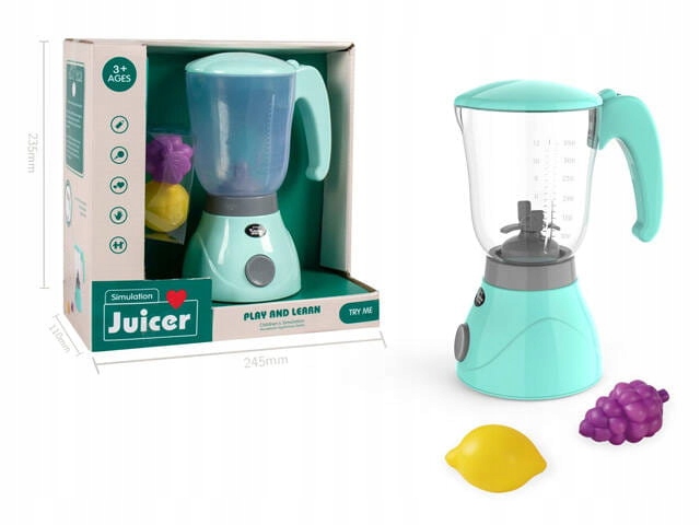 

Blender na baterie z owocami zabawka do kuchni