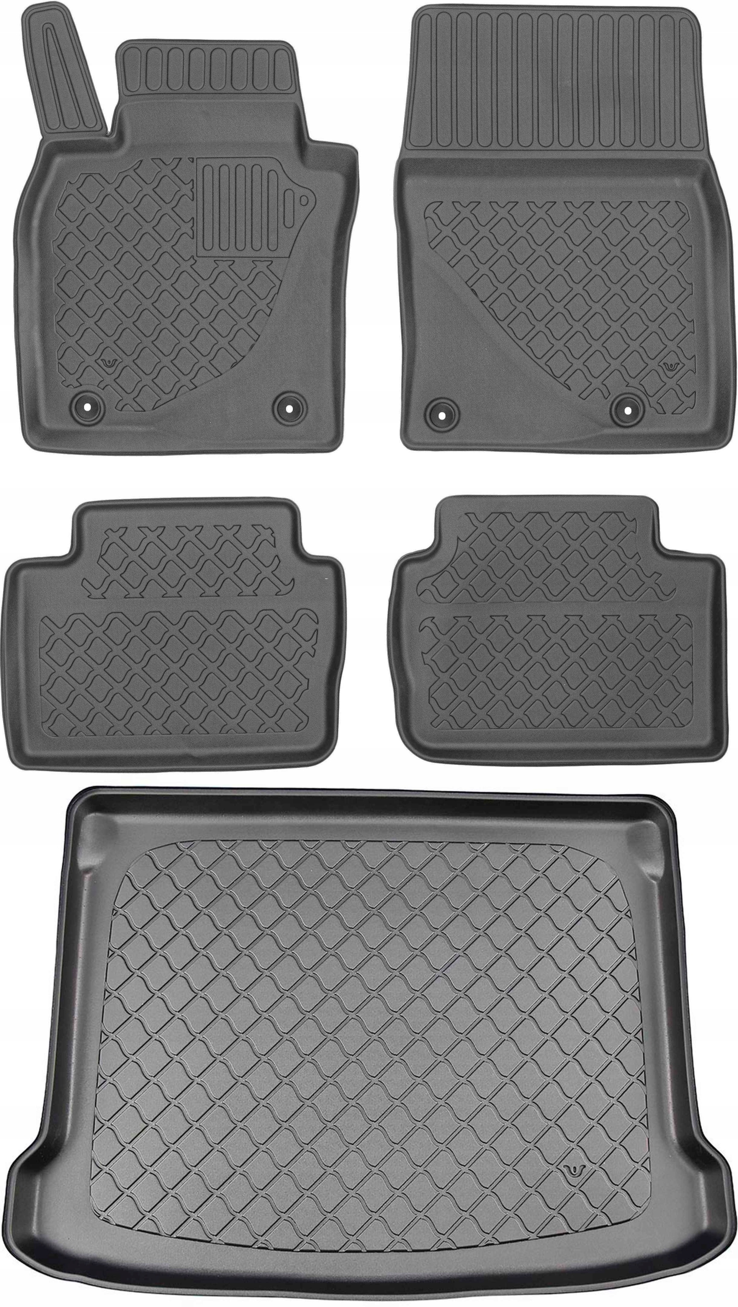 Mazda 3 IV Hatchback od roku 03.2019 Sada Koberčeky batožinový priestor