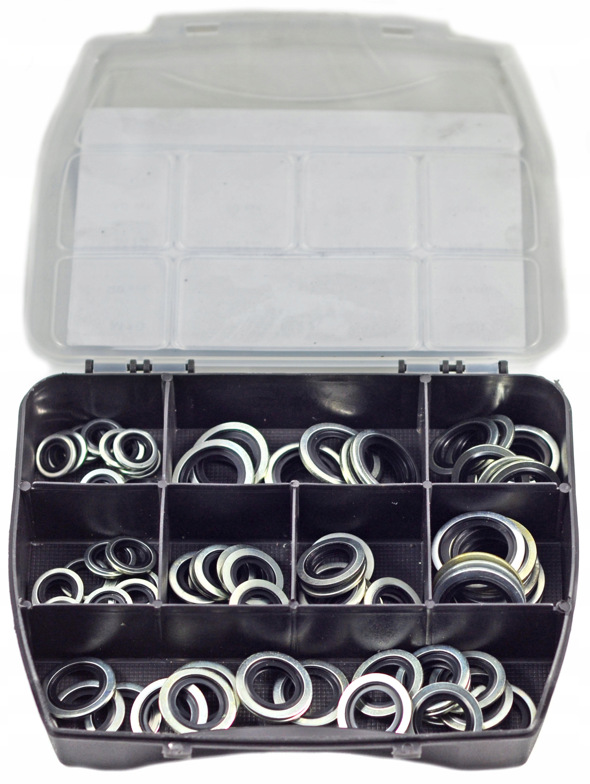 

Zestaw podkładek metalowo-gumowych 192 szt.