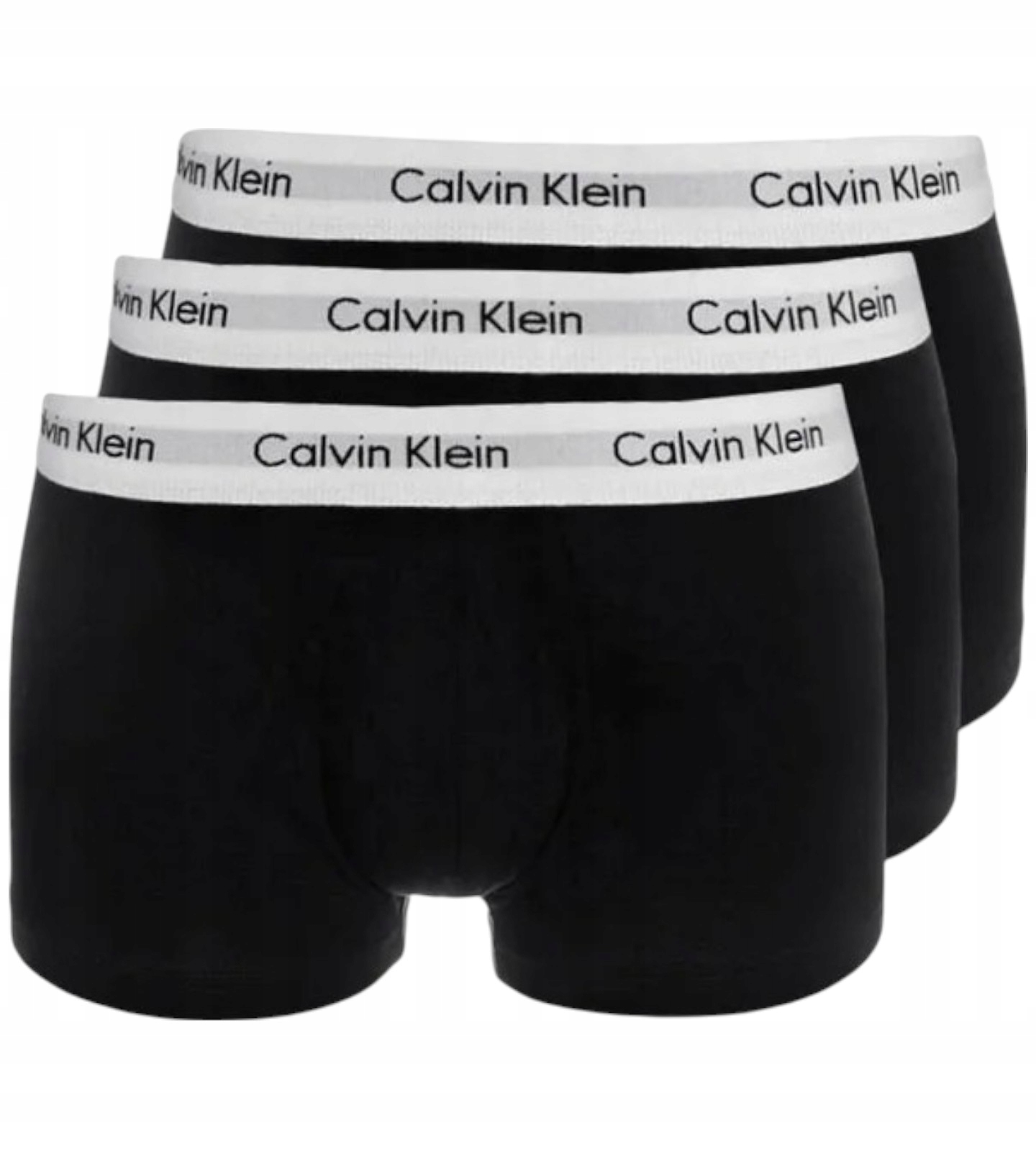 Pánské slipy Calvin Klein U2664-001, 3 ks, černé, bavlna , velikost S