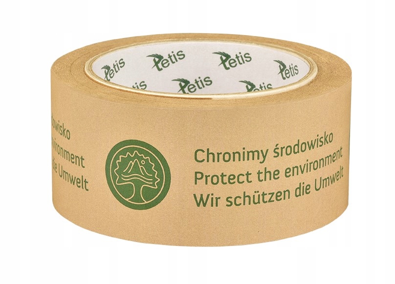 

Taśma Pakowa Papierowa 48mm x 50m Brązowa Klejąca