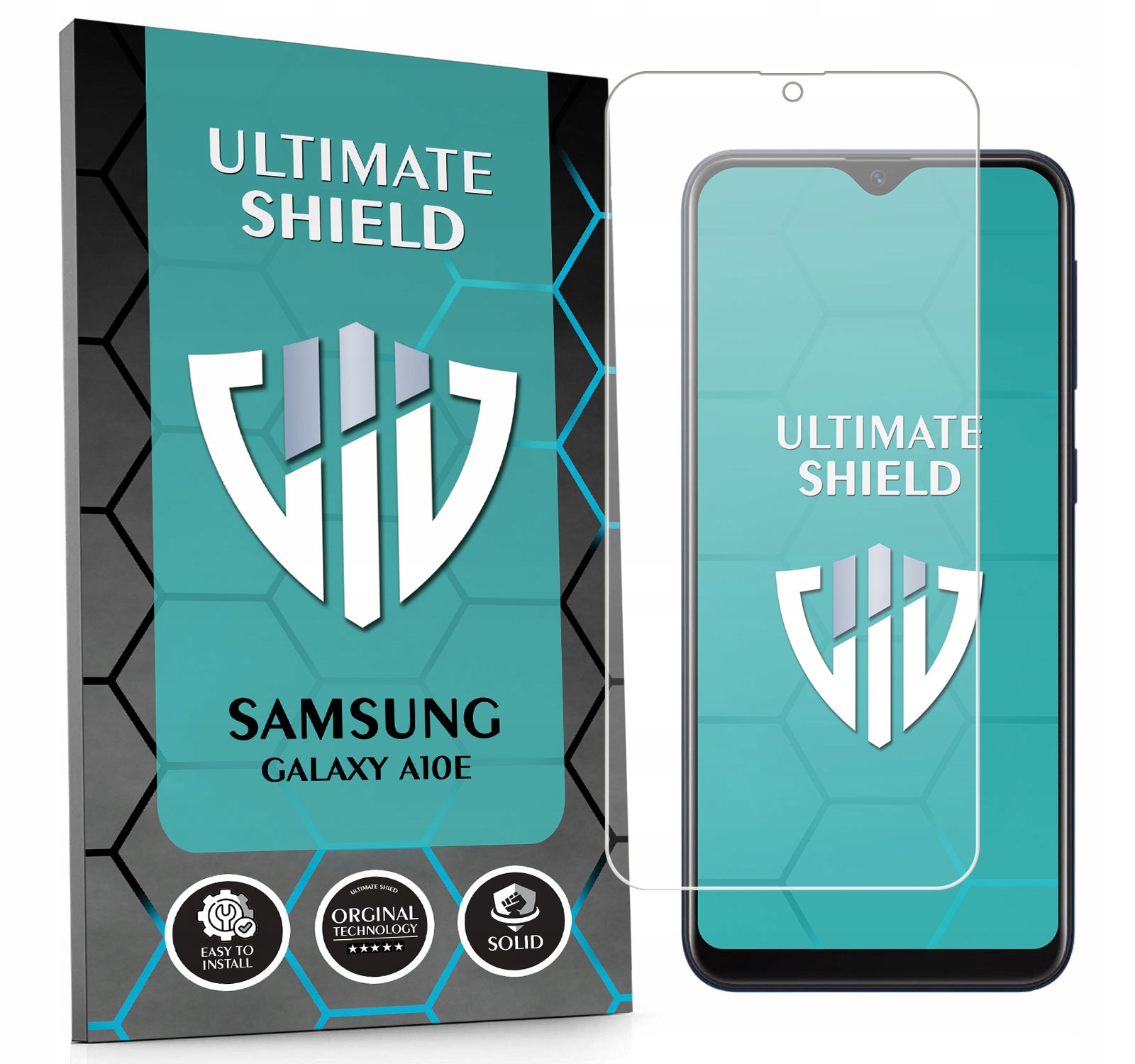 Sklo 3x Displej 7x Fotoaparát Rychlý Objektiv Pro Samsung Galaxy A10E