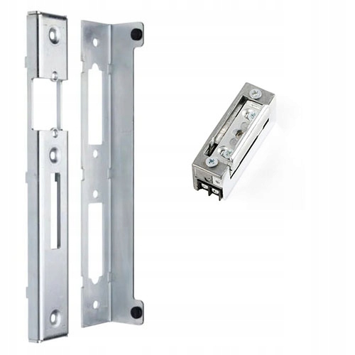 KASETA WĄSKA Z ELEKTROZACZEPEM Z BLOKADĄ OCYNK DO FURTKI BRAMKI Kod producenta 63.335.R4