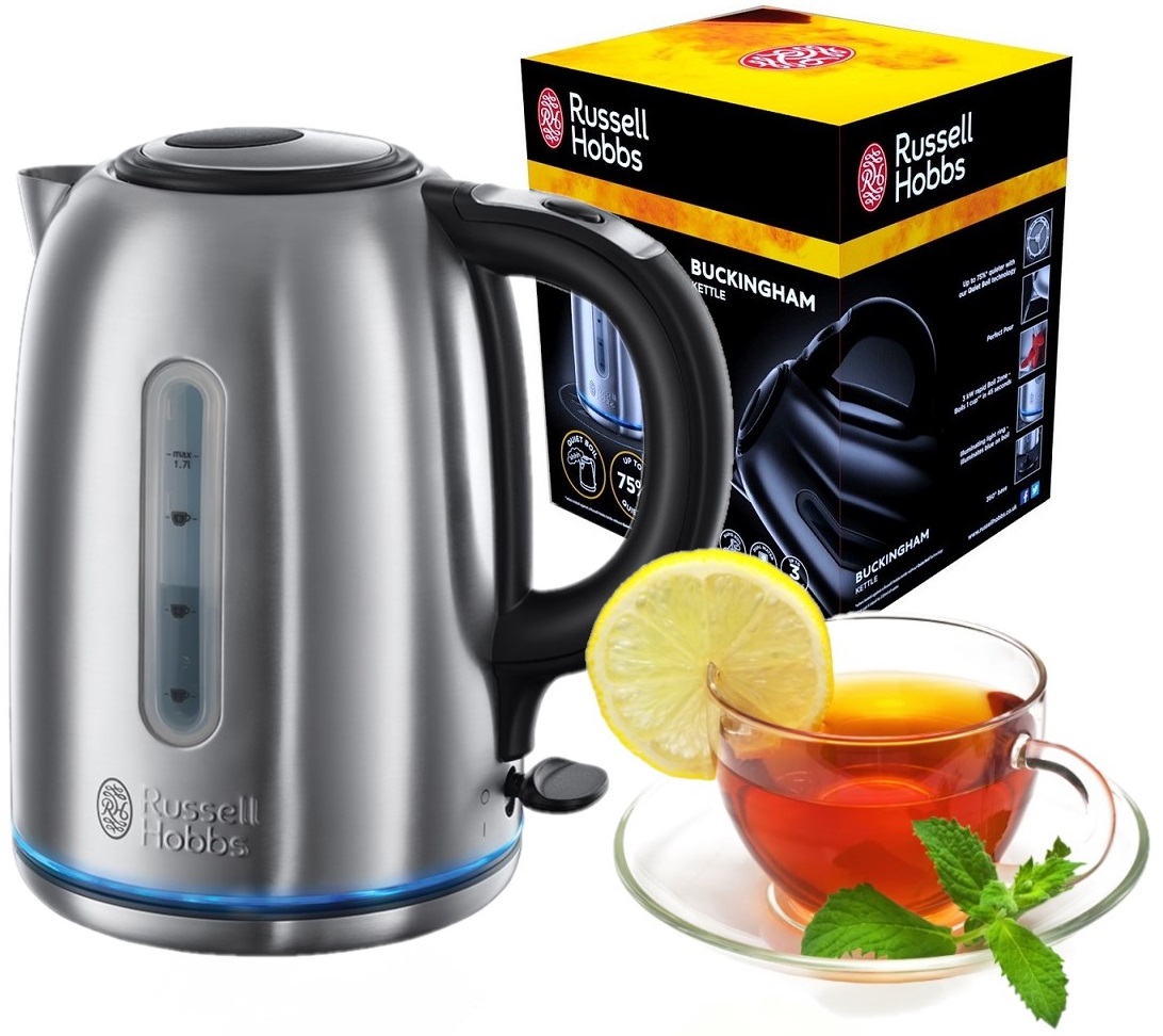 

Cichy Czajnik Elektryczny Russell Hobbs Inox 3000W