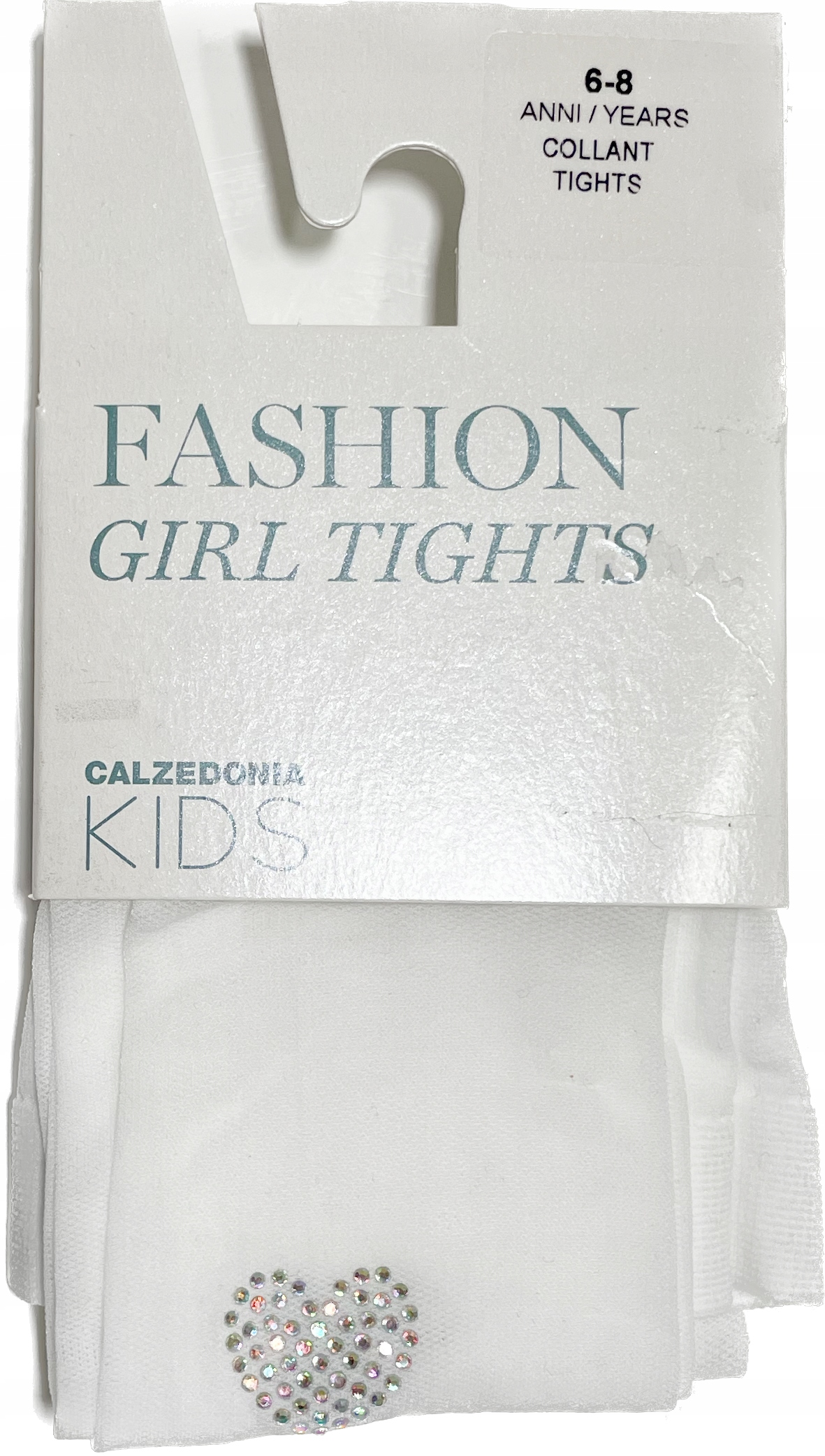 

Calzedonia Kids Rajstopy 120 -126 6-8 Y Serduszko