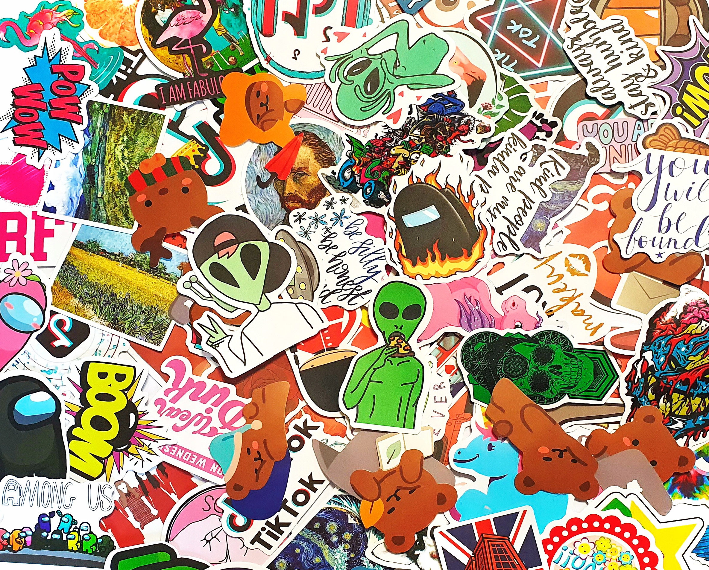 

Stickerbomb Naklejki Na Samochód Top MIX 100 szt