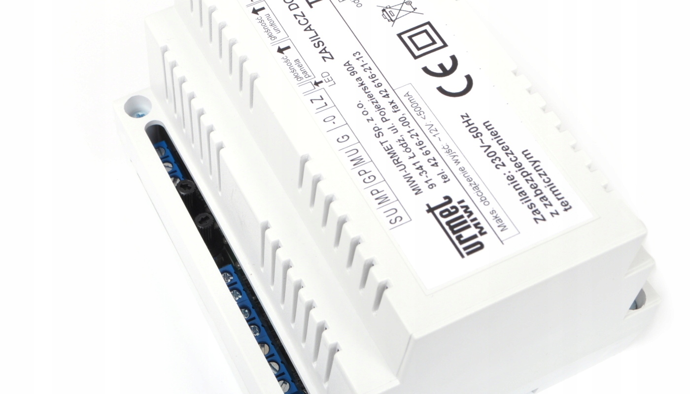 Zasilacz do domofonu analogowego 4+n URMET 19A2 Marka Urmet