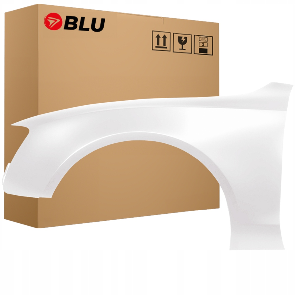 Blu Blatník Audi A5 S5 8T/8F LY9C levý bílý 07-16 přední IbisWeiss