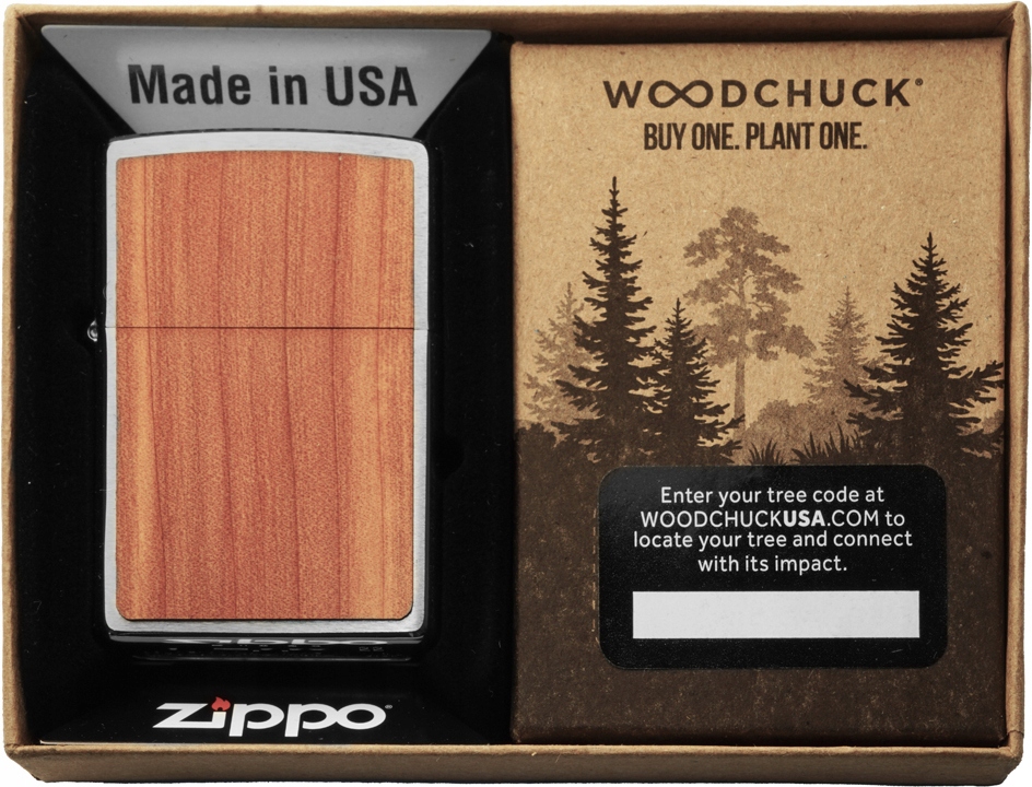 Zapalniczka ZIPPO WOODCHUCK CEDAR EMBLEM