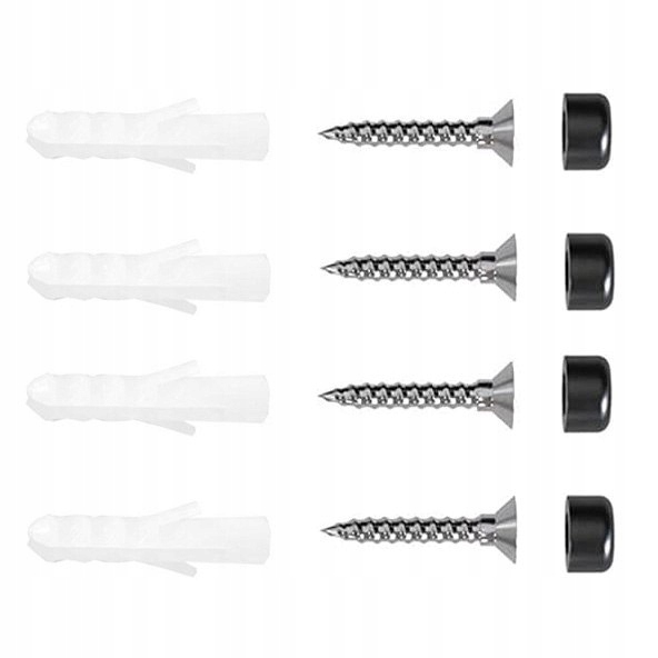 Reling do kuchni łazienki SIVAS czarny Marka Gockowiak