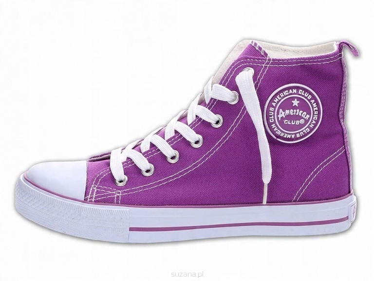 

Markowe trampki American 9120 fioletowe r39