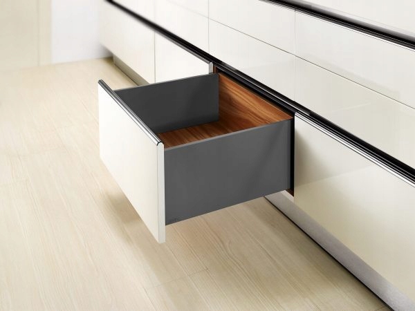 

Szuflada wysoka Antracyt H238 300 mm Amix Slim Box