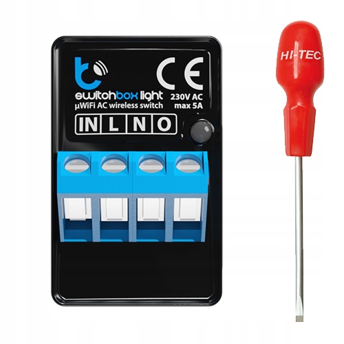 

Włącznik switchBox Light 230V WiFi Blebox