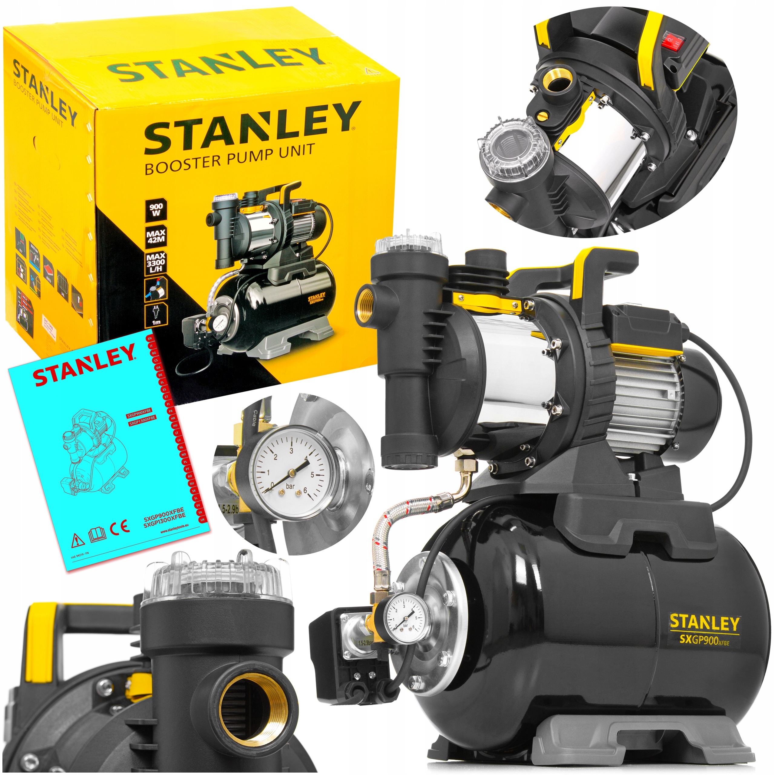 

Hydrofor Pompa Ogrodowa Do Wody Stanley 8KM 24L XL