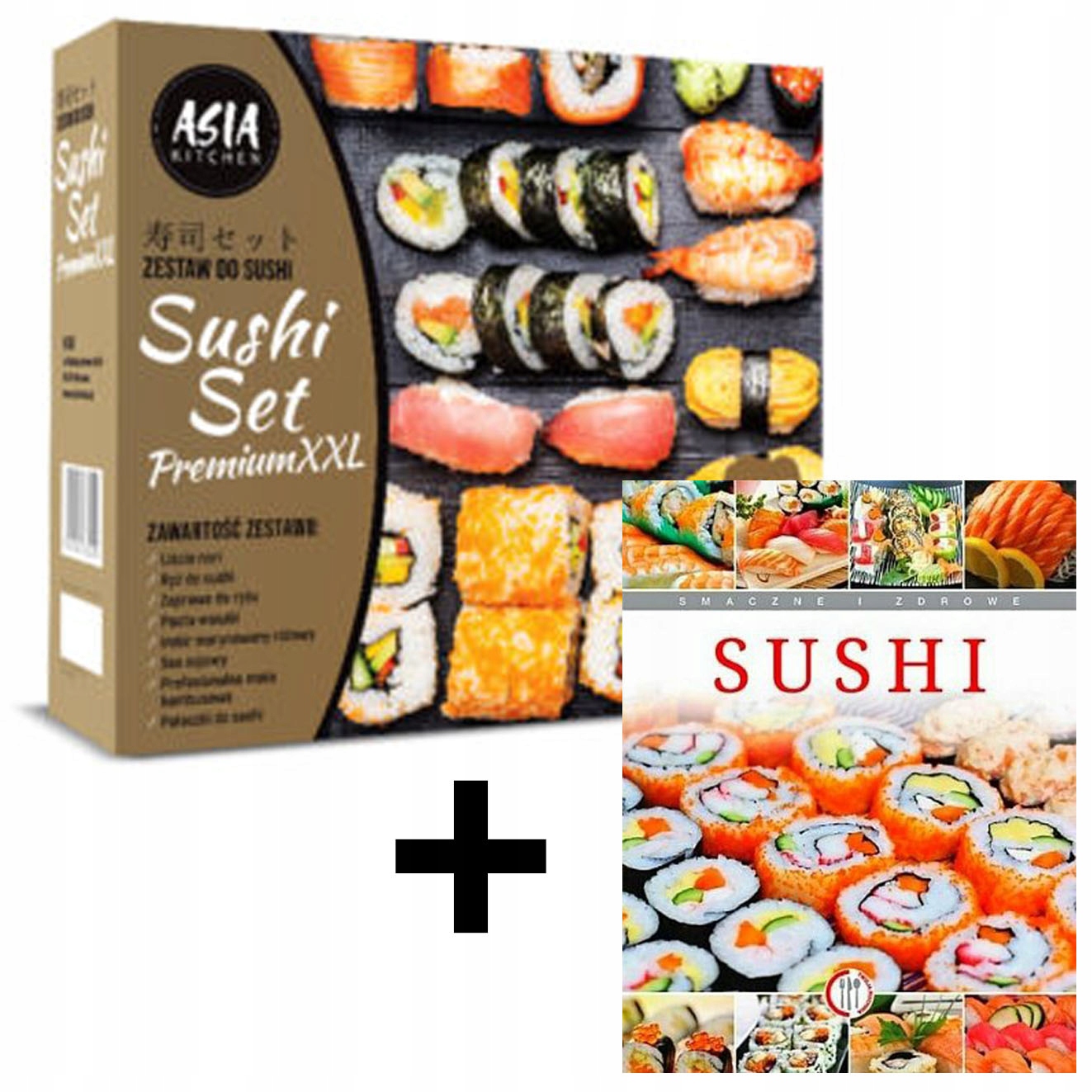 Levně Sada na Sushi na výrobu servírování pro 4 6 8 osoby startovací xxl dárek