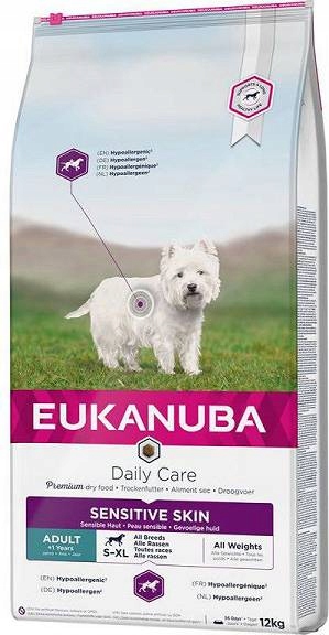 Eukanuba Daily Care Sensitive Skin Dla Psa 12kg