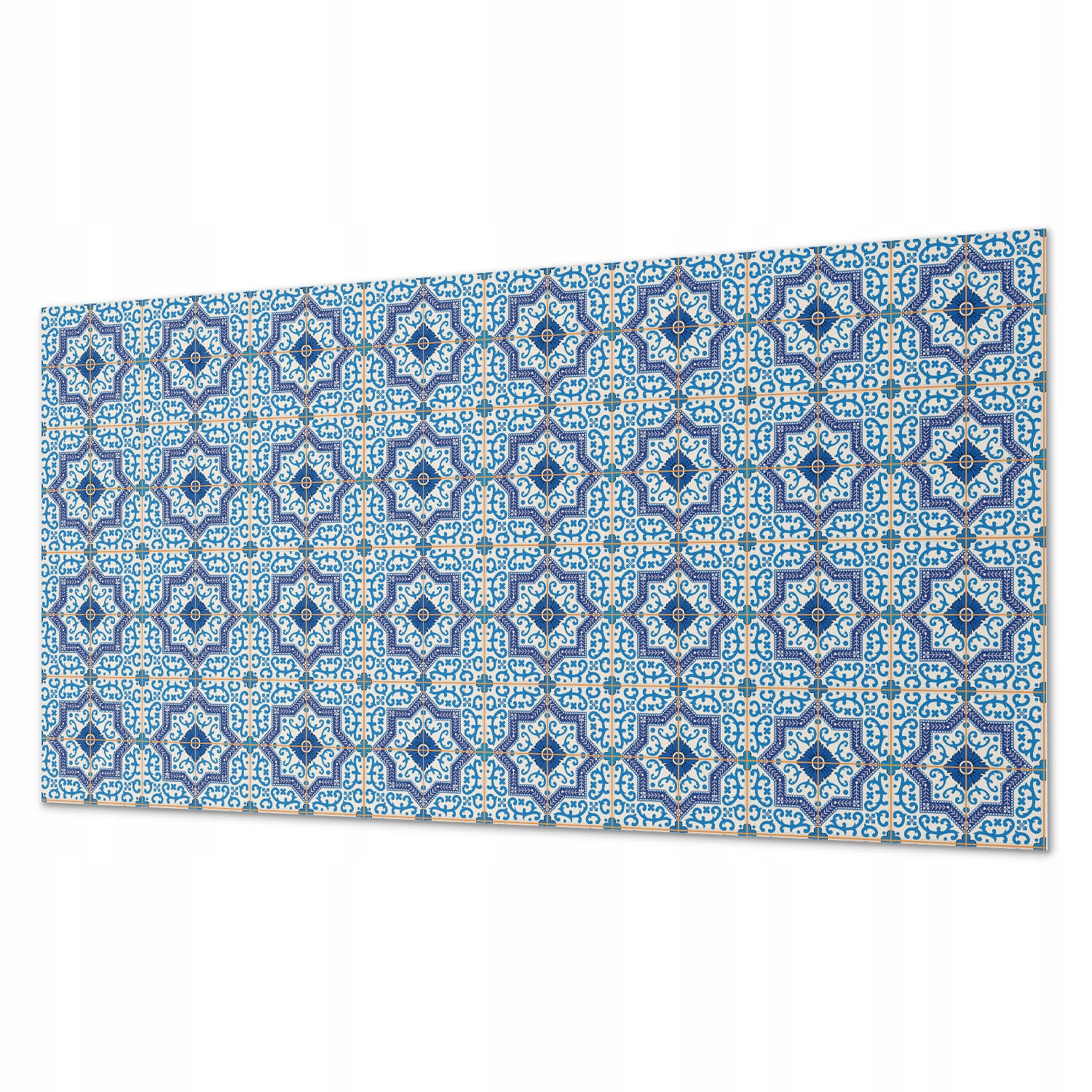 Nástenný vinylový panel Ornamentované dlaždice v klasickom prevedení 120 x 60 cm
