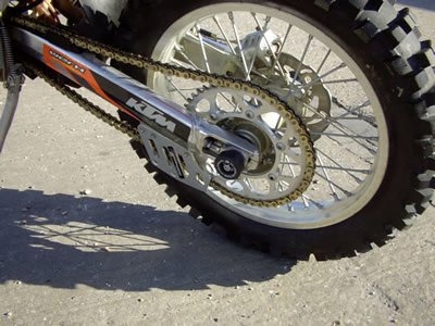 Rg Slidery Predného Zavesenia Ktm Exc/smr 04- Čierne