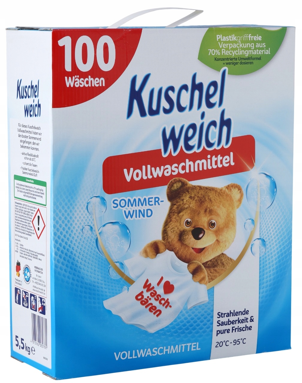 Kuschelweich proszek do prania białego 5,5 kg