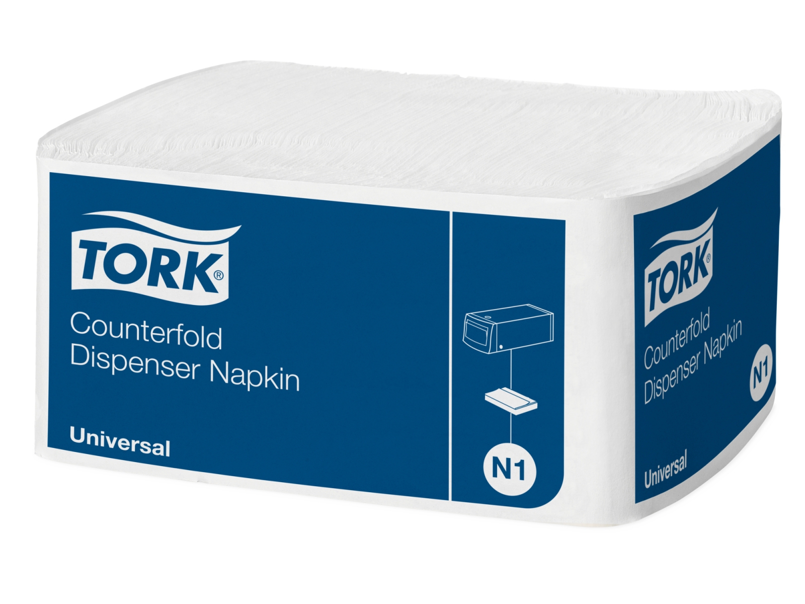 

N1 Tork Counterfold białe serwetki 10935