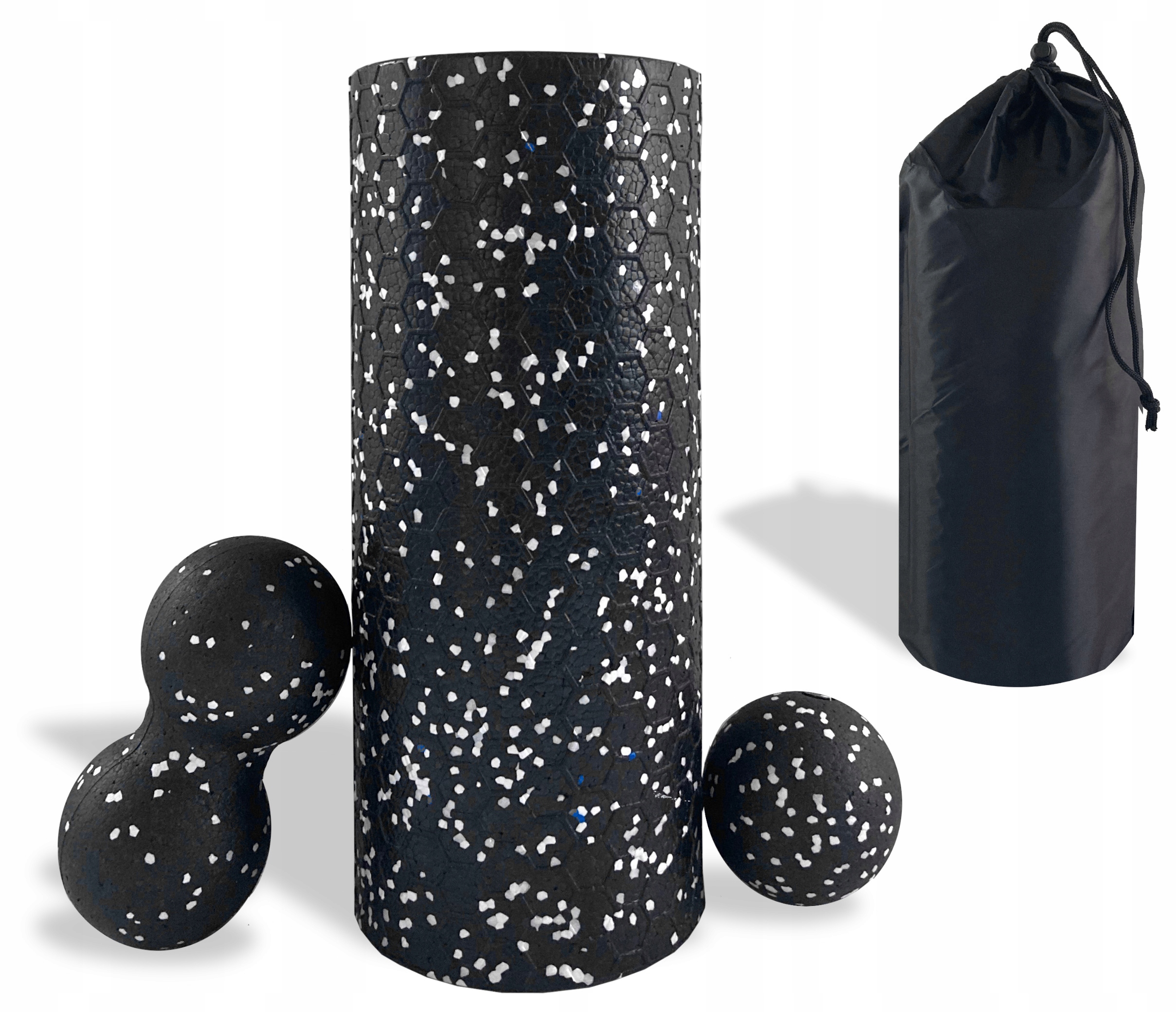 Wałek do MASAŻU pleców ROLLER mięśni ćwiczeń 3w1