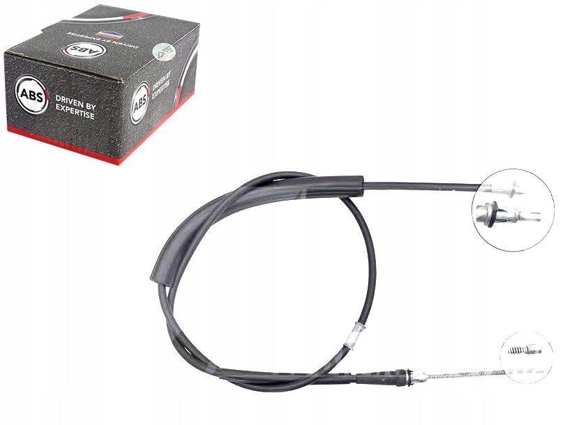 K19836/ZAW - Кабель ручного гальма JEEP CHEROKEE 88-01 PT A. B.