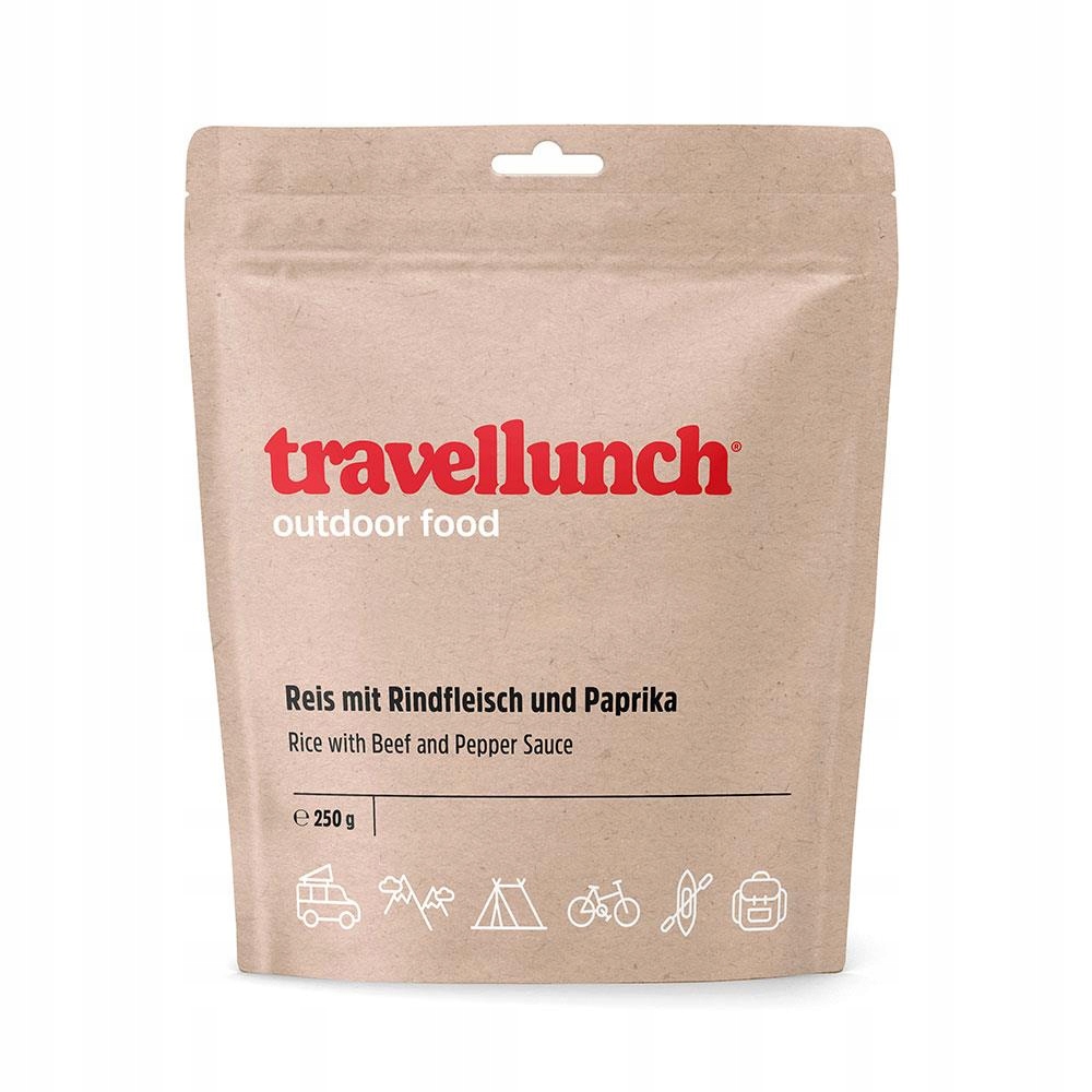 Liofilizat dla 2 osób Travellunch Wołowina z ryżem w pikantnym sosie 250 g