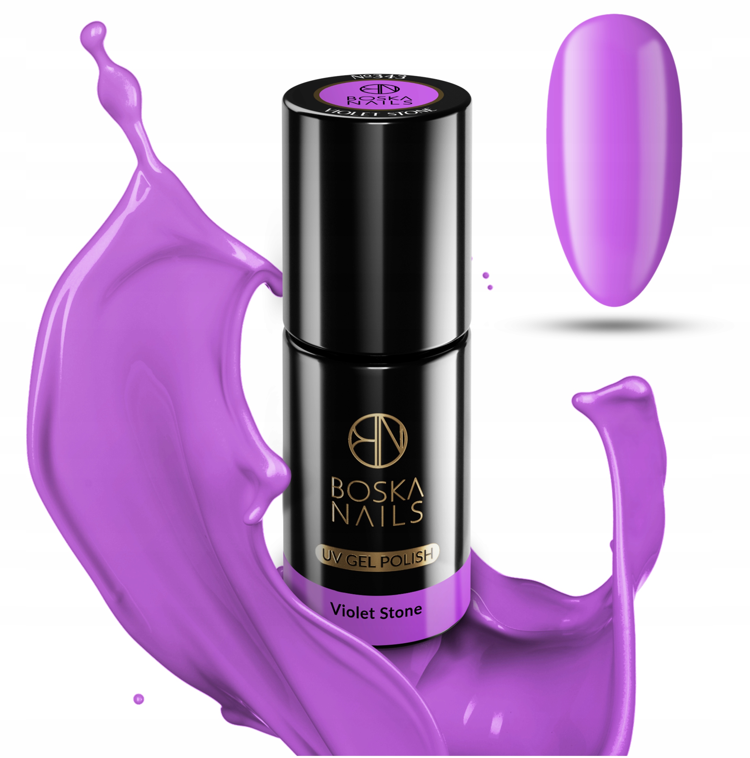 

Lakier Hybrydowy Do Paznokci VioletStone Fioletowy