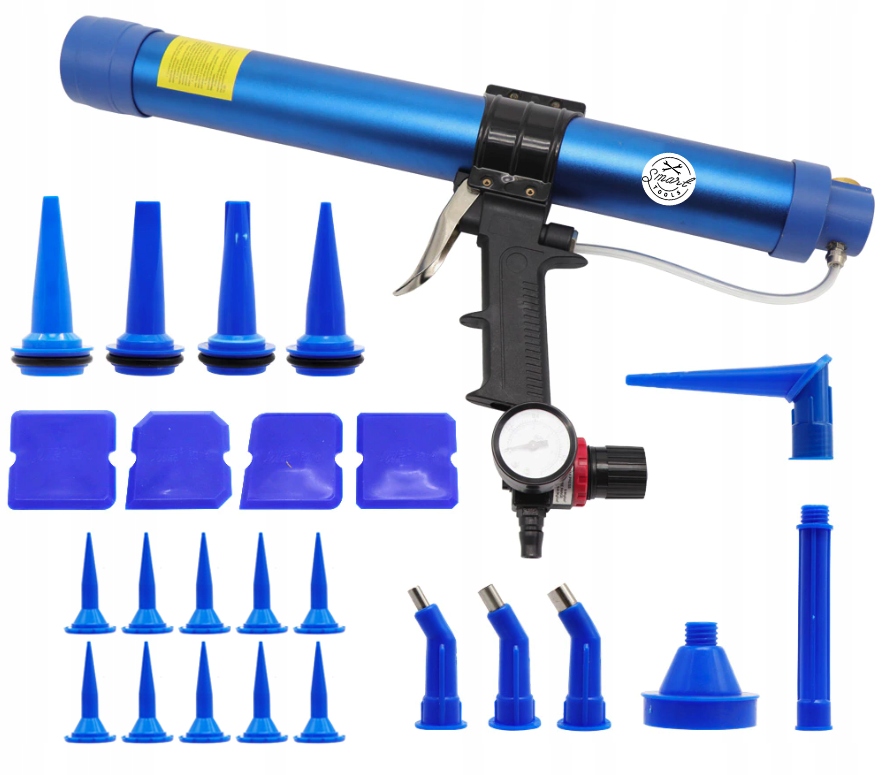 Pneumatický Odšťavňovač Silikonová Pistole 600 ML