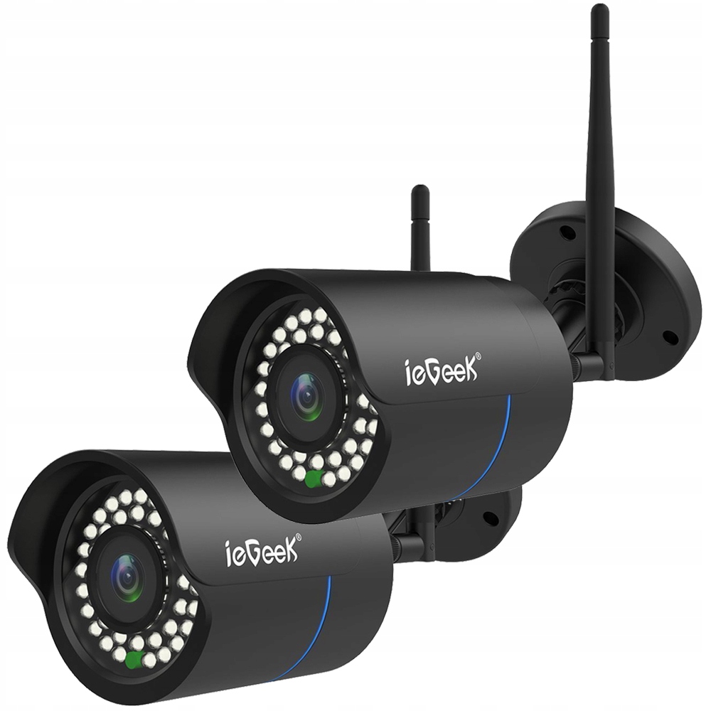 KAMERA ZEWNĘTRZNA INTELIGENTNA IP WIFI HD 2MPx x 2