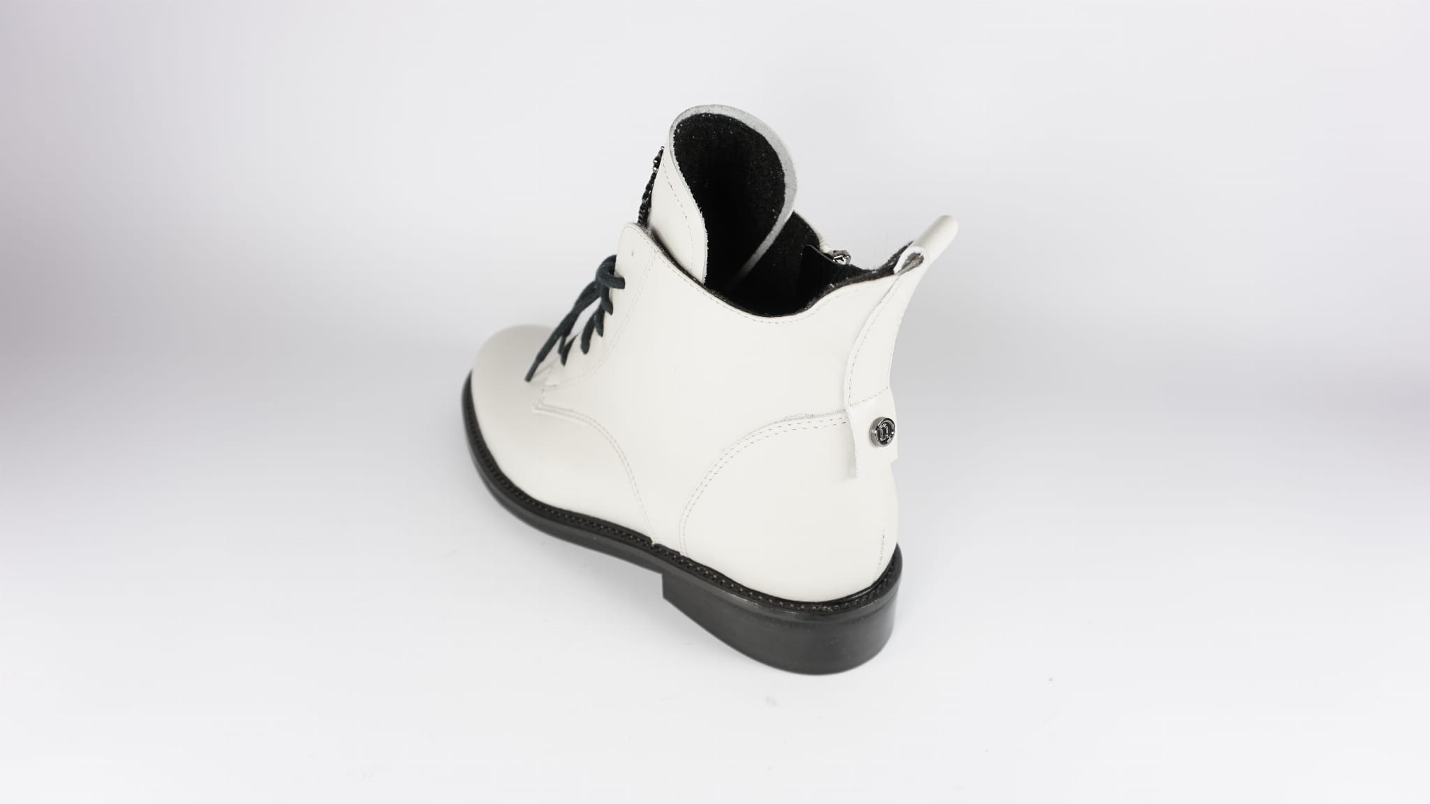 BOTKI NESSI 19628 SZARY 163 FILC R36 Rodzaj obcasa płaski obcas