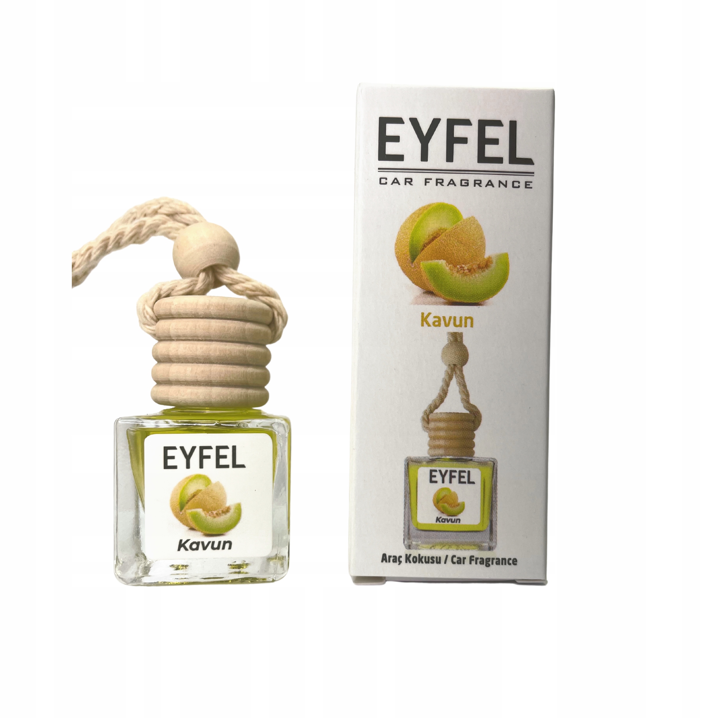 

Eyfel Zapach do samochodu auta Melon