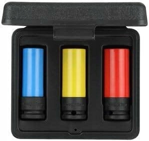 Sada 3 nástrčných klíčů pro šroubováky 1/2";"4319.00 Gedore