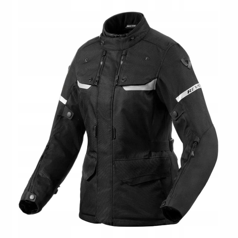 Dámska textilná motocyklová bunda Revit Outback 4 H2O Lady Black čierna