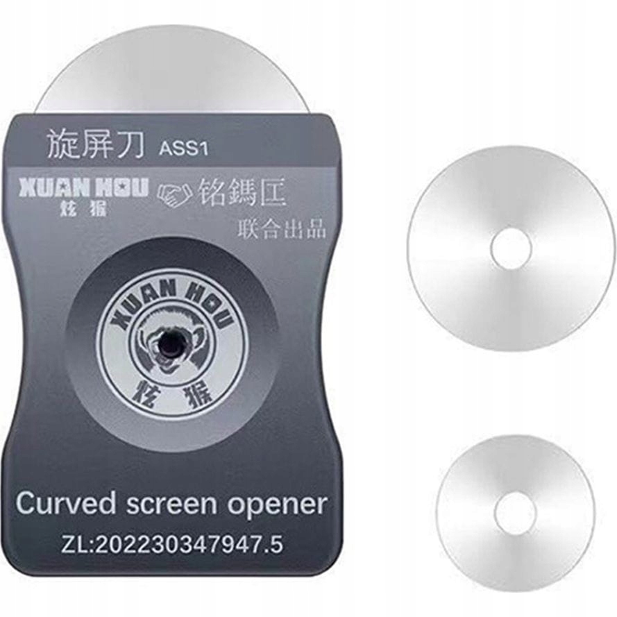 Kovový otvírák, podkopávač Xuanhou ASS1 pro zakřivený LCD displej