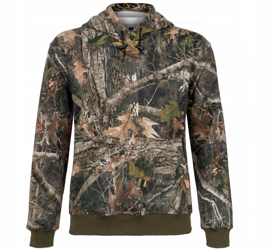 Bluza z kapturem myśliwska, barwy lasu r. L