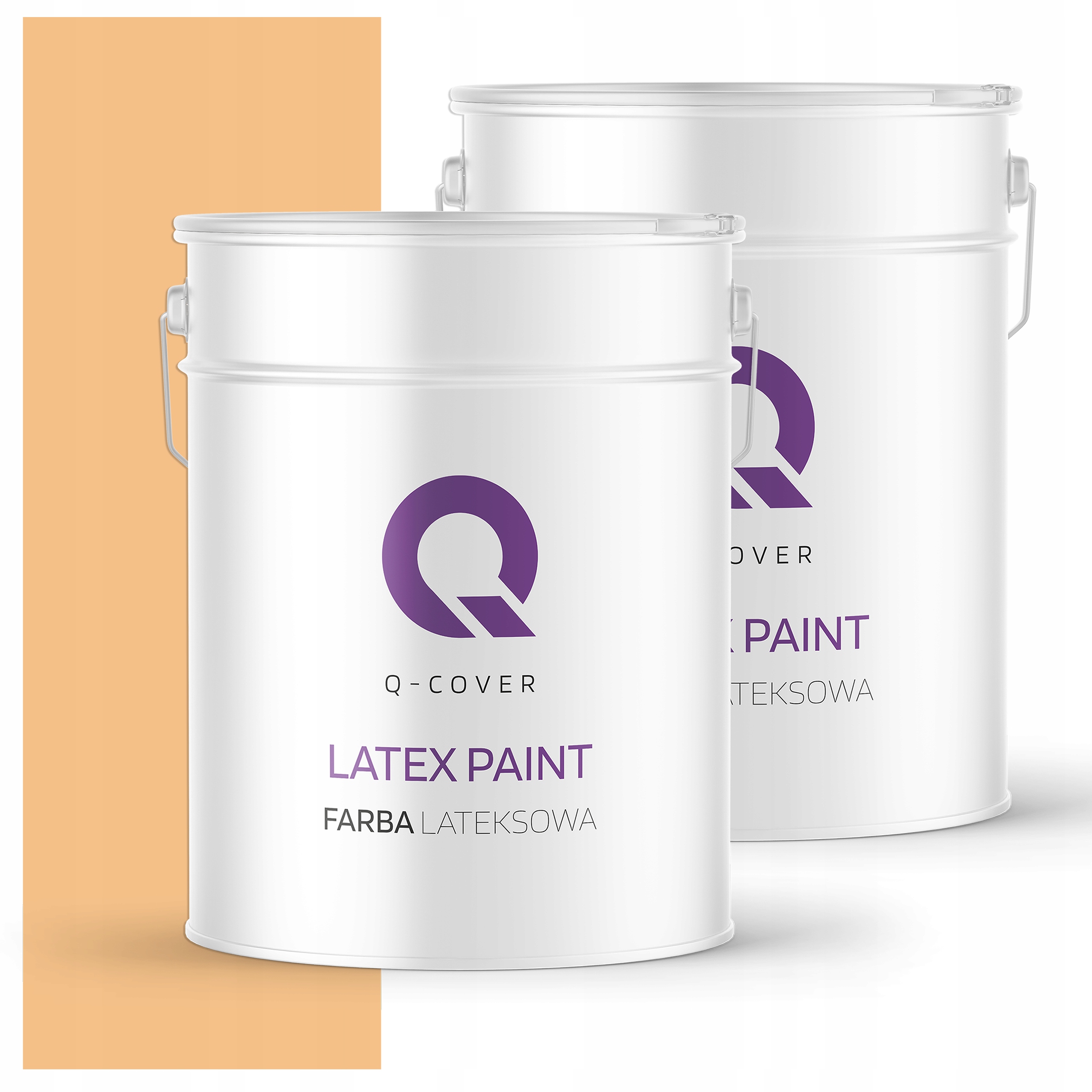 Latexová farba na interiér steny Stropy 10L Hlboká matná oranžová svetlá