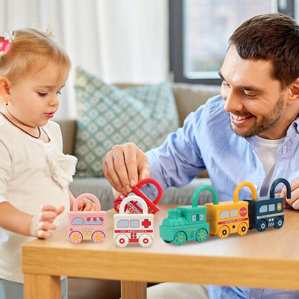 GRA EDUKACYJNA SENSORYCZNA KŁÓDKI MONTESSORI 6 SZT Marka bez marki