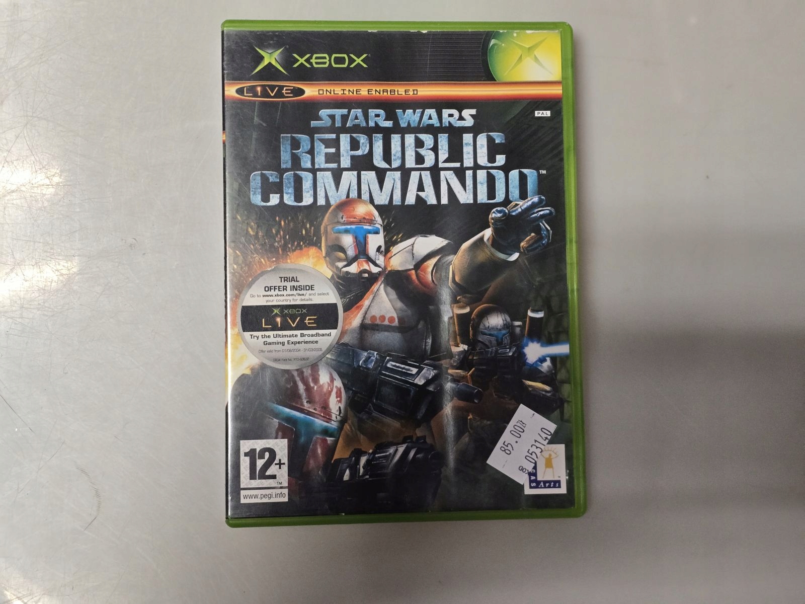 STAR WARS REPUBLIC COMANDO XBOX CLASSIC