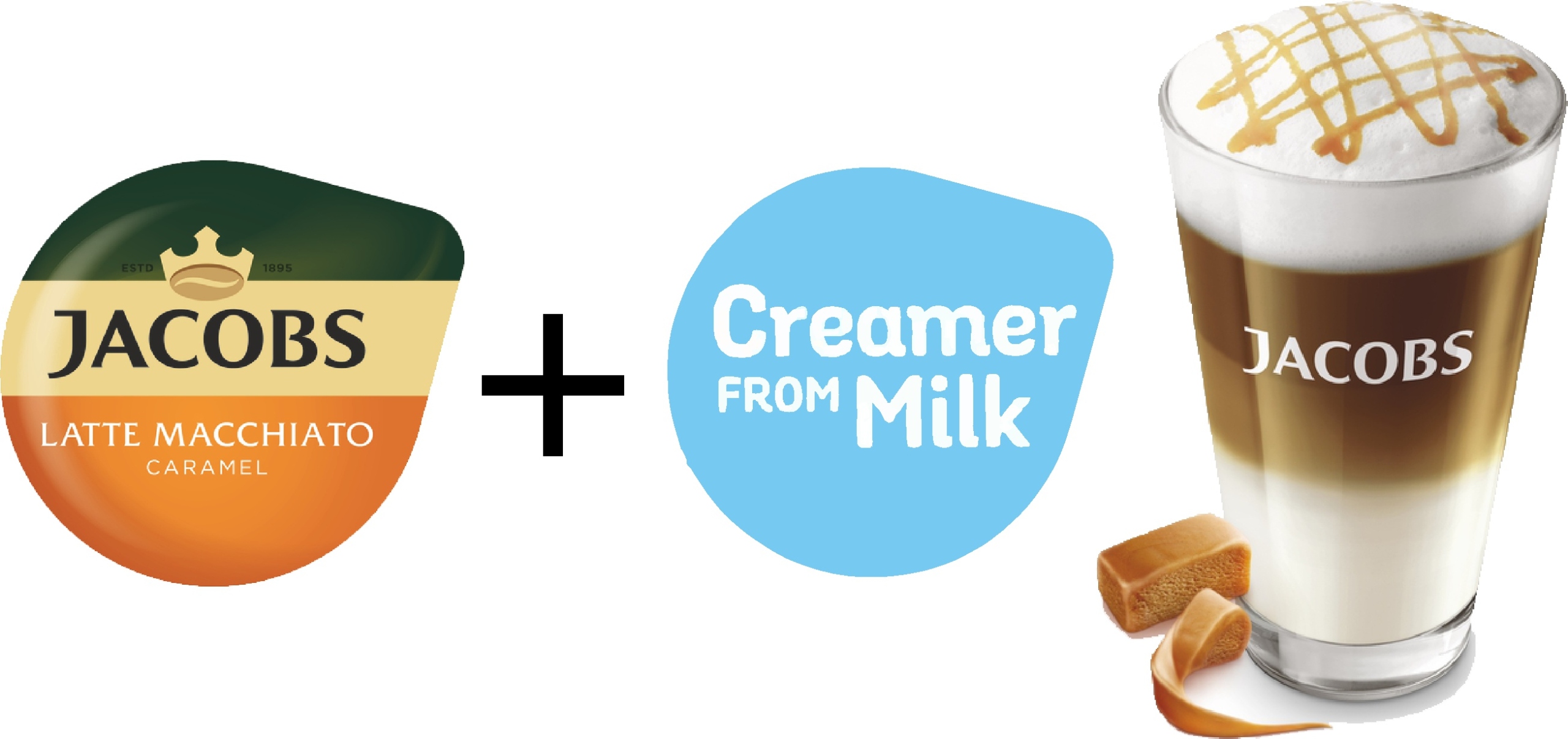 Kapsułki TASSIMO Jacobs Latte Macchiato CARAMEL 48 Kod producenta TASSIMO