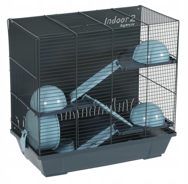 Zolux Klatka INDOOR2 dla chomika 50 Triplex kolor jasnoniebieski