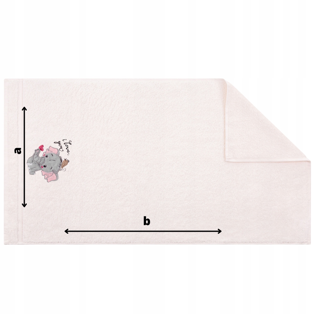 RĘCZNIK DLA DZIECI BAWEŁNIANY KĄPIELOWY 70x140 Marka Spod Igły i Nitki