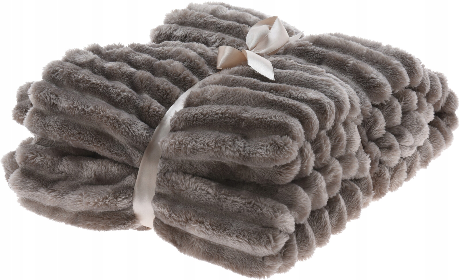 Deka/přikrývka Ribbed 130x150 cm,šedá