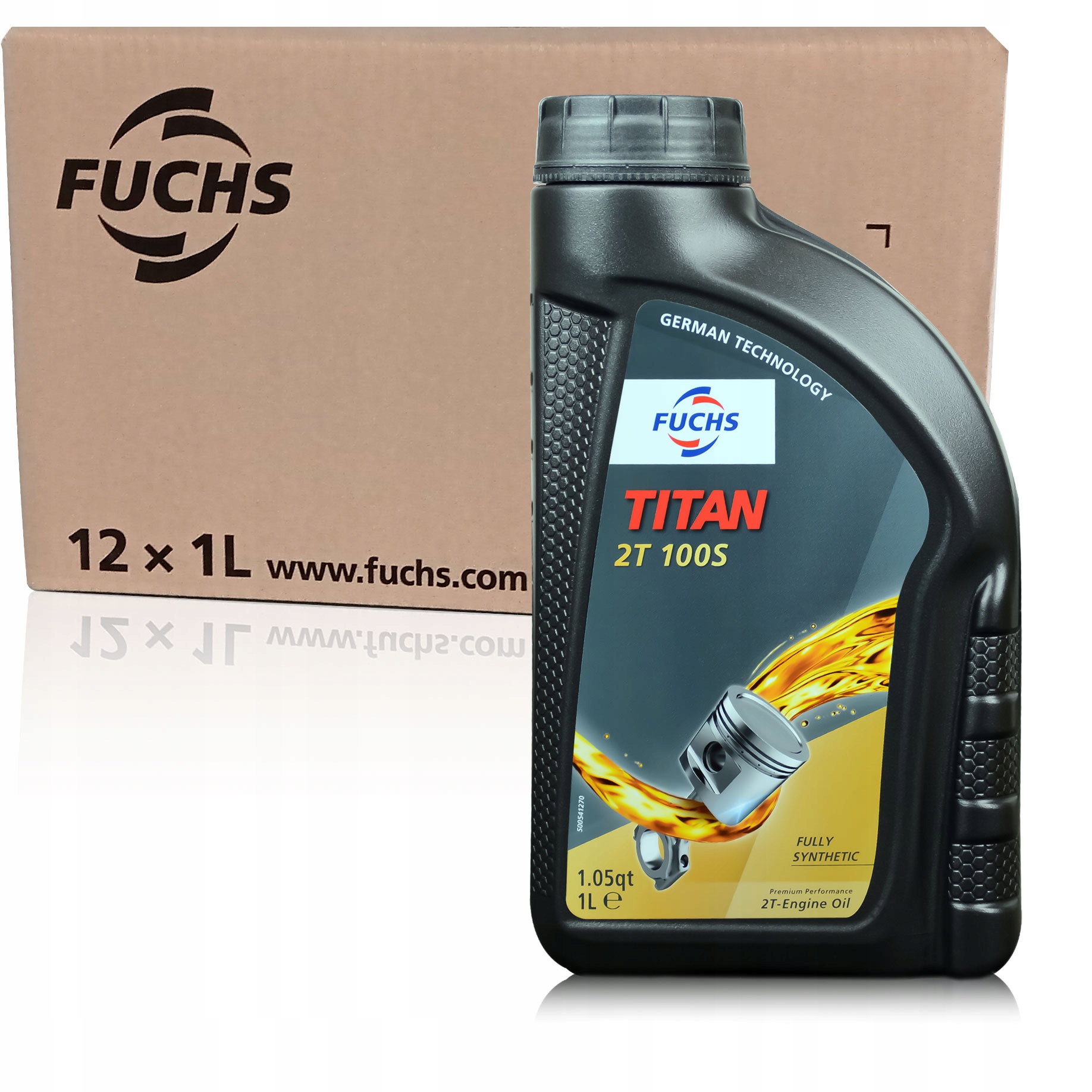 

Olej Fuchs Titan 2T 100 S Do Dwusuwów 12L Dystryb.