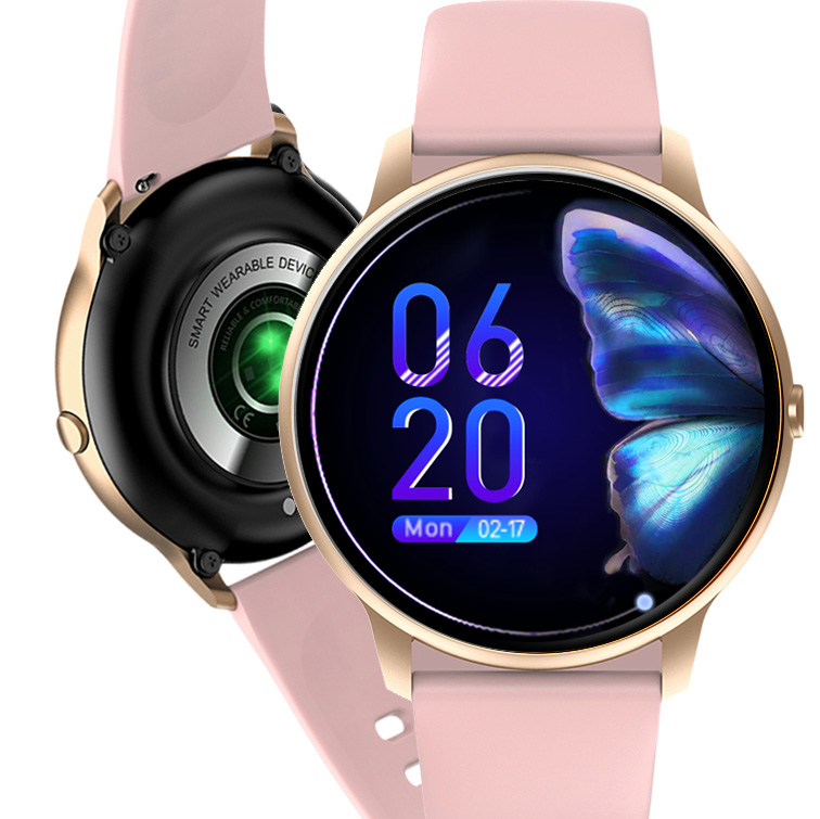 ZEGAREK DAMSKI SMARTWATCH SMS KROKI TRENING PULS