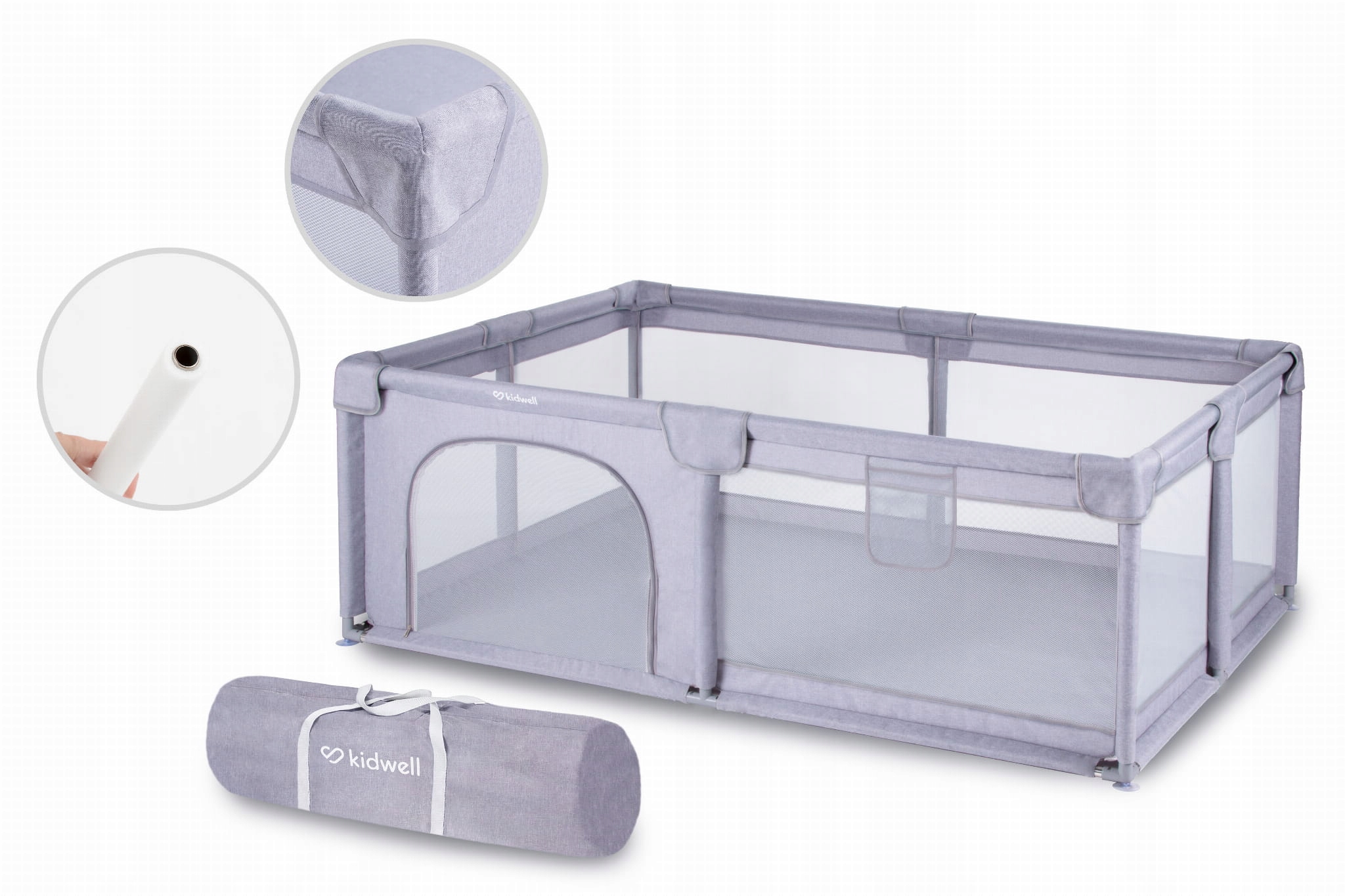 Kojec Kidwell KOMOFAN01A2 124 x 183 cm Szerokość produktu 124 cm