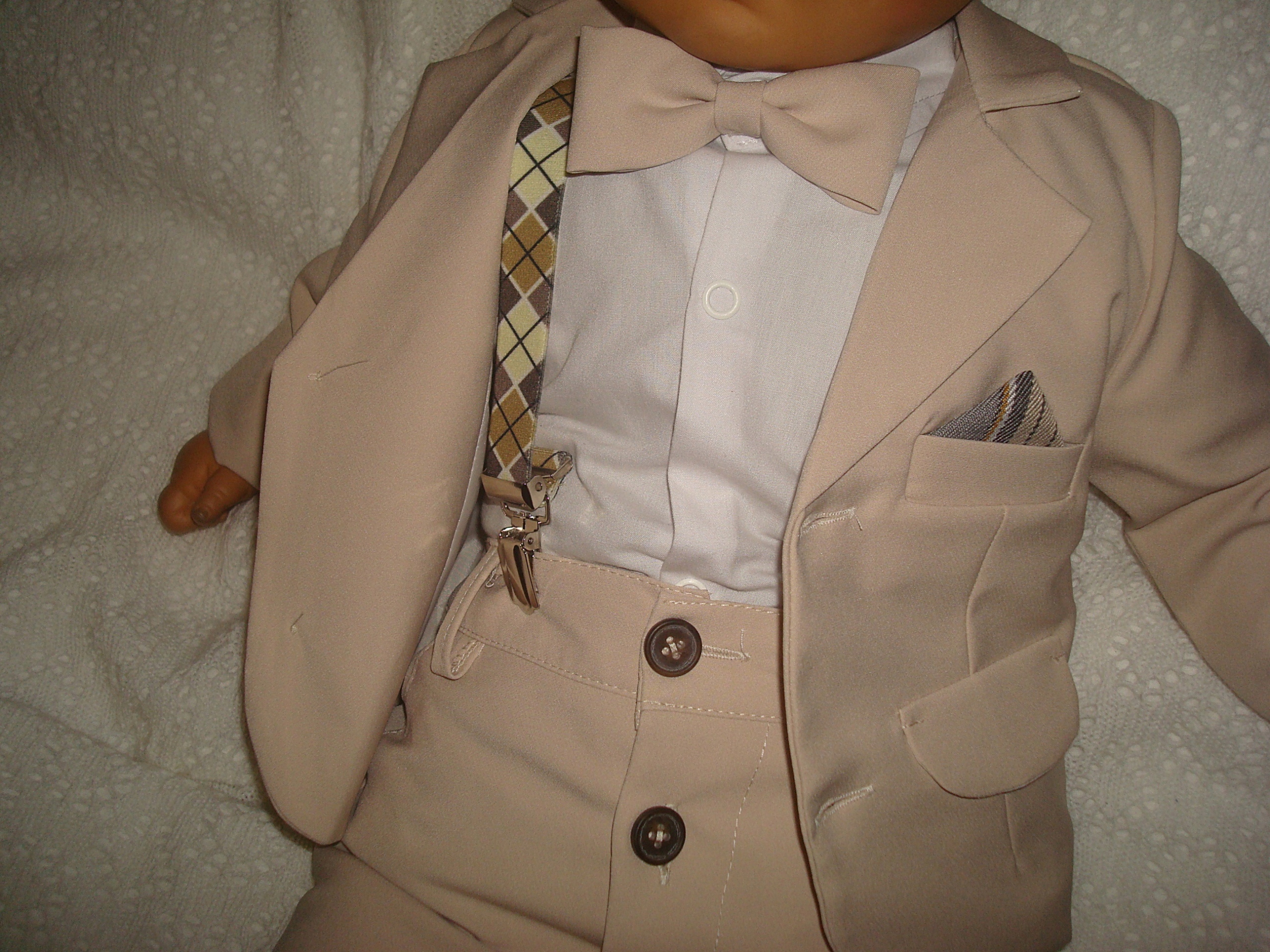 MARYNARKA KOMPLET UBRANKO/CHRZTU/WESELE/80 INNE Marka bez marki